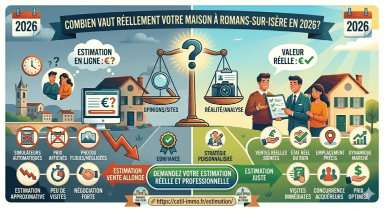 Combien vaut réellement votre maison à Romans-sur-Isère en 2026 ?